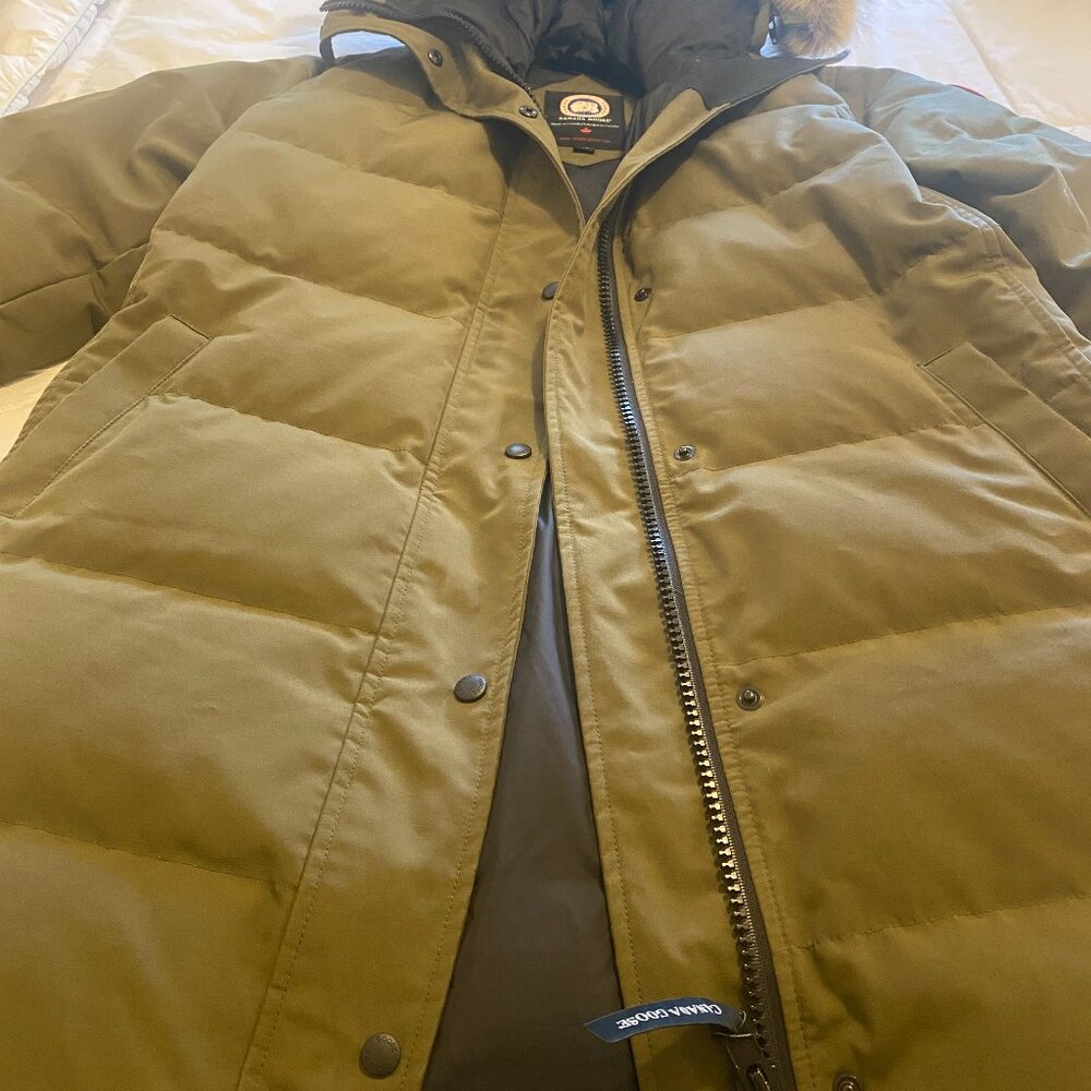 Canada Goose Shelburne Parka Women's Military Green Size-Large